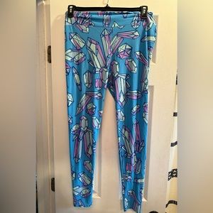 LulaRoe Crystal Leggings TC